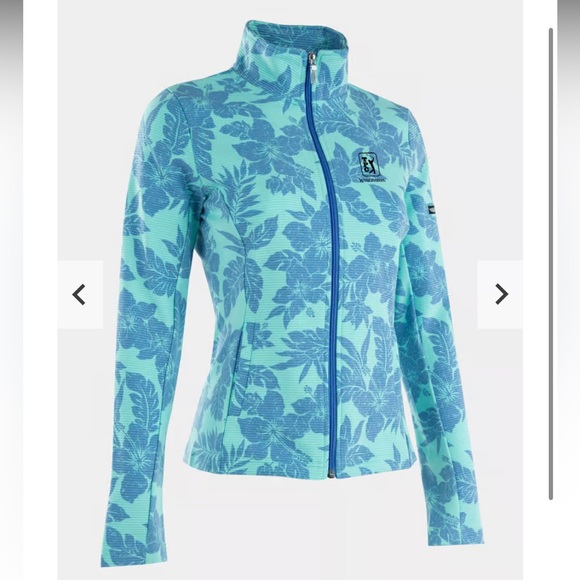 WOMEN'S STRAIGHT DOWN PARADISE
JACKET Full Zip, Close Fit, Aqua Blues and Greens - Picture 1 of 10